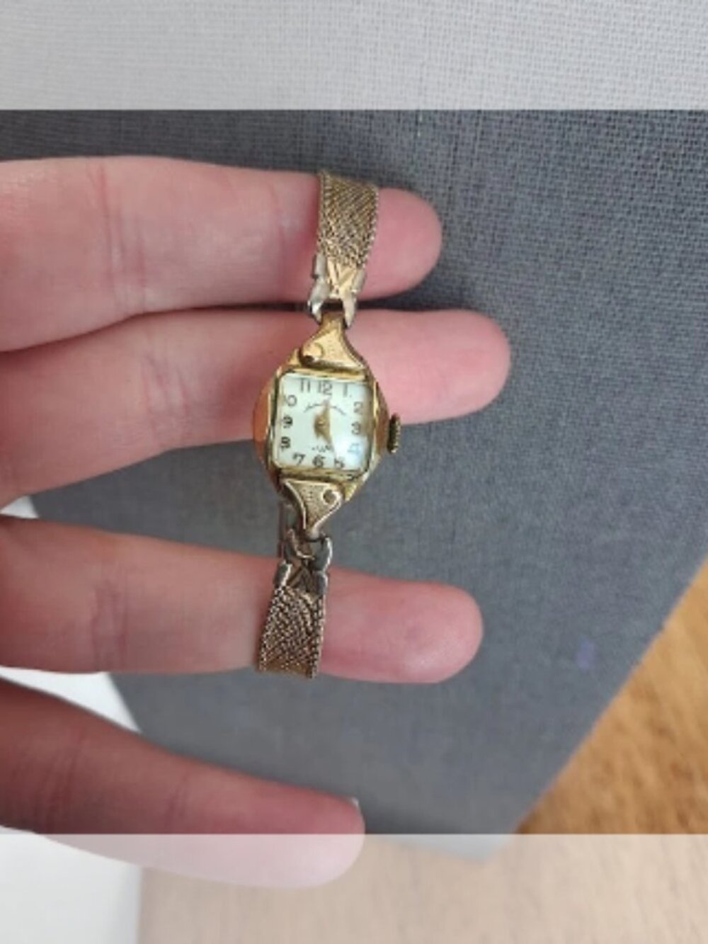 Vintage Andre Bouchard women's windup watch